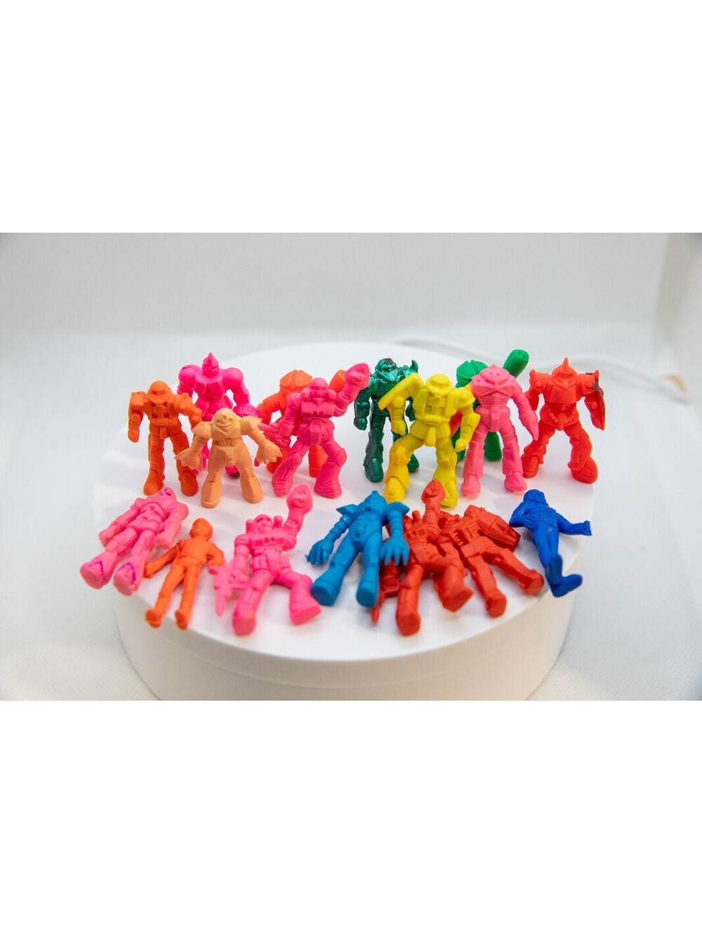Keshigomu (keshi) robot figures Gundam 1980s - Set of 10 - Set 05